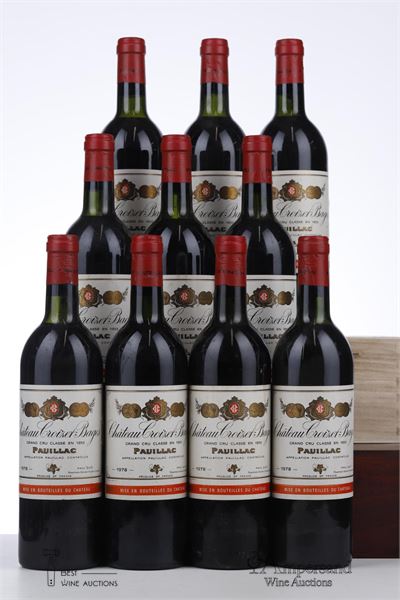 CROIZET BAGES 1978 - Mc - 10 Bottles