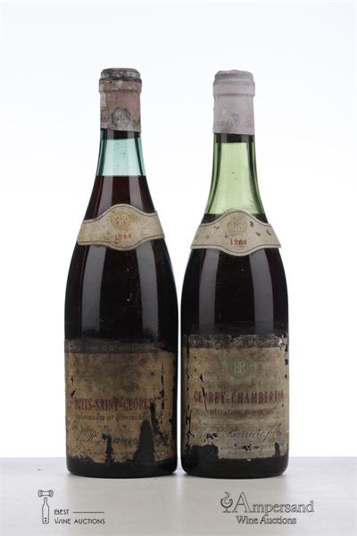 MIXED LOT BOURGOGNE 1964 - Barriere - 2 Bottles