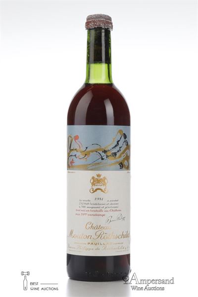 MOUTON ROTHSCHILD 1981 - 1 Bottle