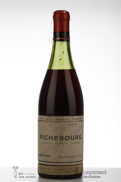 RICHEBOURG Domaine de la Romanee Conti 1952 - 1 Bottle