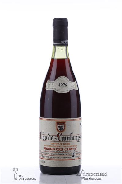 CLOS DES LAMBRAYS 1976 - Cosson - capsule Bichot - 1 Bottle