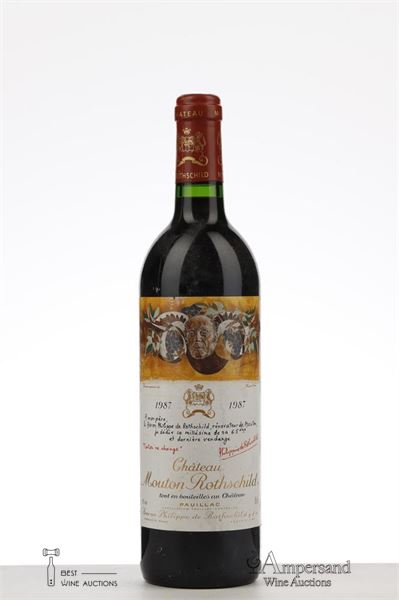 MOUTON ROTHSCHILD 1987 - Mc - 1 Bottle