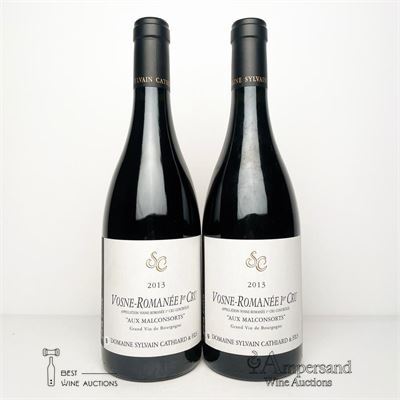 VOSNE ROMANEE AUX MALCONSORTS 2013 - Sylvain Cathiard - 2 Bottles