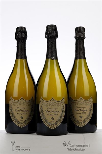 DOM PERIGNON 2005 - Moet et Chandon - 3 Bottles