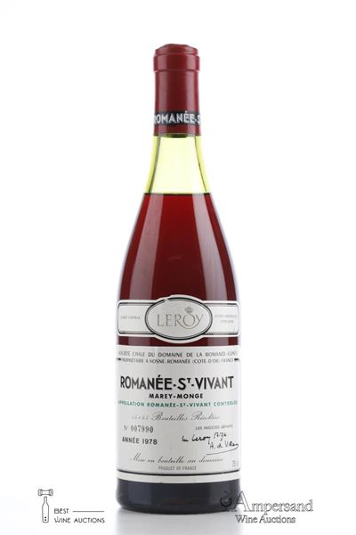 ROMANEE ST VIVANT 1978 - Domaine de La Romanee Conti - 1 Bottle