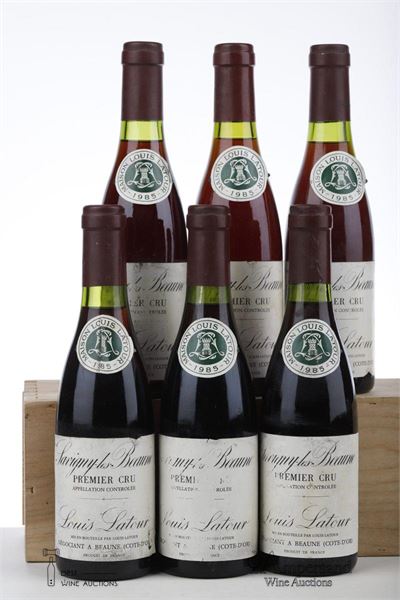 SAVIGNY LES BEAUNE 1ER CRU 1985 - Louis Latour - 6 x 0,375Ltr
