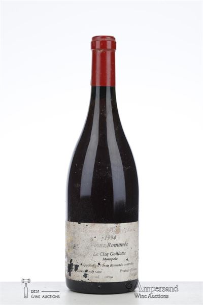 VOSNE ROMANEE LE CLOS GOILLOTTE 1994 - Prieure Roch - 1 Bottle