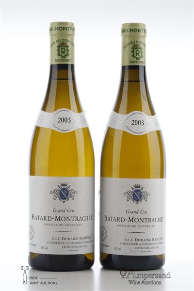 BATARD MONTRACHET 2003 - Ramonet - 2 Bottles