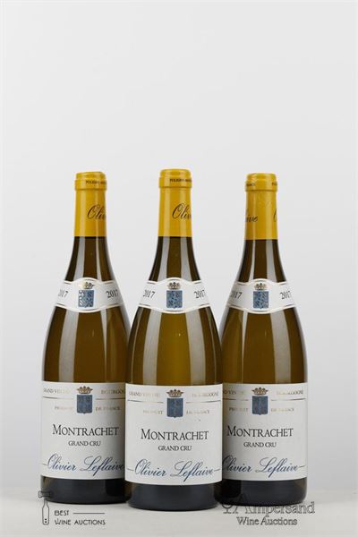 MONTRACHET 2017 - Olivier Leflaive - 3 Bottles - Owc 6