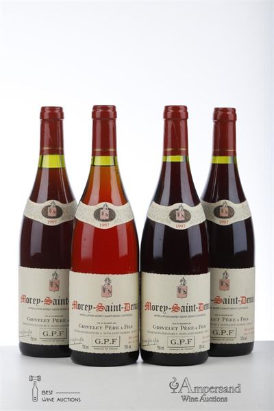 MOREY ST DENIS 1997 - Grivelet - 4 Bottles