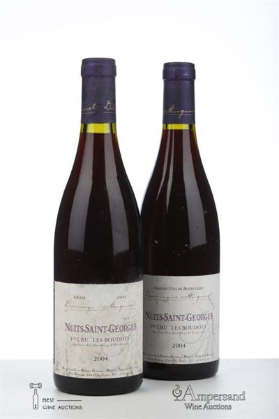 NUITS ST GEORGES LES BOUDOTS 2004 - Dominique Mugneret - 2 Bottles