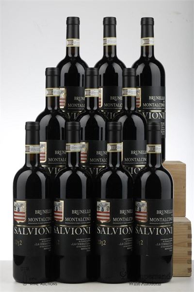 BRUNELLO DI MONTALCINO LA CERBAIOLA 2012 - Salvioni - 10 Bottles