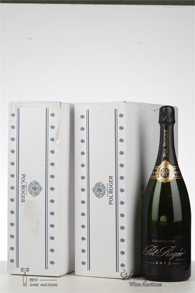 POL ROGER VINTAGE BRUT 2012 - Pol Roger - 6 Magnums - Oc 1