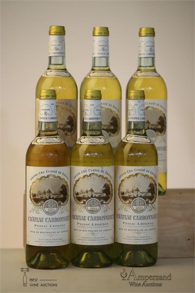 CARBONNIEUX BLANC 2003 - Mc - 6 Bottles