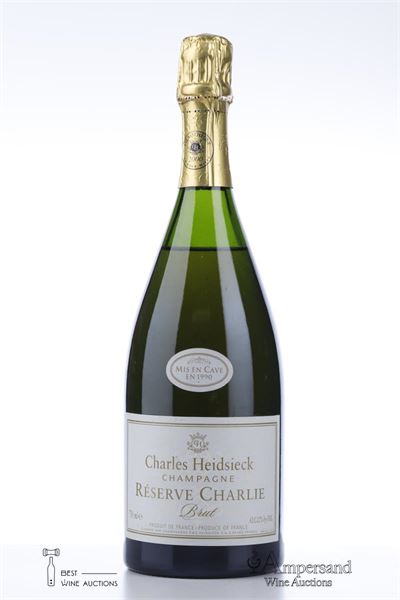 CHARLES HEIDSIECK BRUT CHARLIE L'OENOTHEQUE AN 2000 1990 - Heidsieck Charles - 1 Bottle
