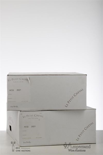 LE PETIT CHEVAL BLANC 2021 - Mc - 6 Bottles - Owc3