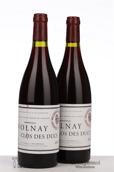 VOLNAY CLOS DES DUCS 2001 - Marquis d'Angerville - 2 Bottles