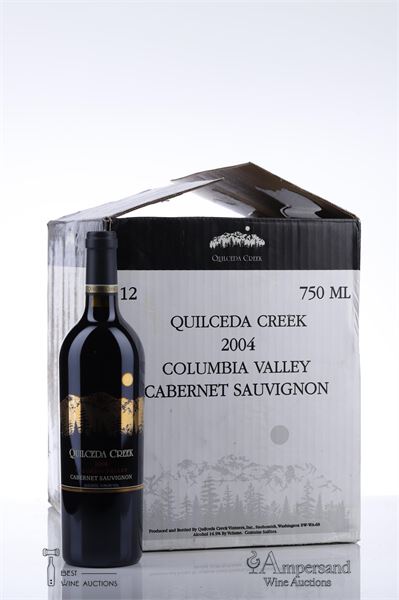 QUILCEDA CREEK CABERNET SAUVIGNON 2004 - Quilceda Creek - 12 Bottles - Oc 12