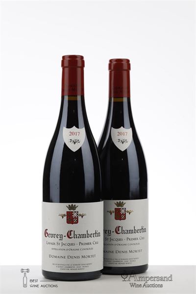 GEVREY CHAMBERTIN LAVAUX ST JACQUES 2017 - Denis Mortet - 2 Bottles