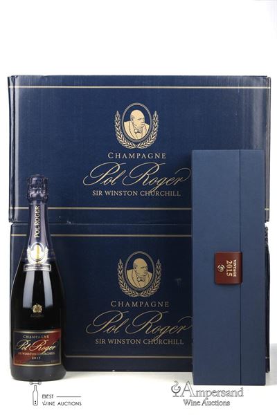 POL ROGER CUVEE SIR WINSTON CHURCHILL 2015 - Pol Roger - 12 Bottles - Oc 6