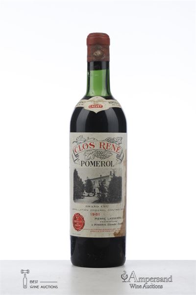 CLOS RENE 1961 - Mc - 1 Bottle