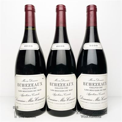 ECHEZEAUX LES ROUGES DU BAS 2000 - Meo Camuzet - 3 Bottles