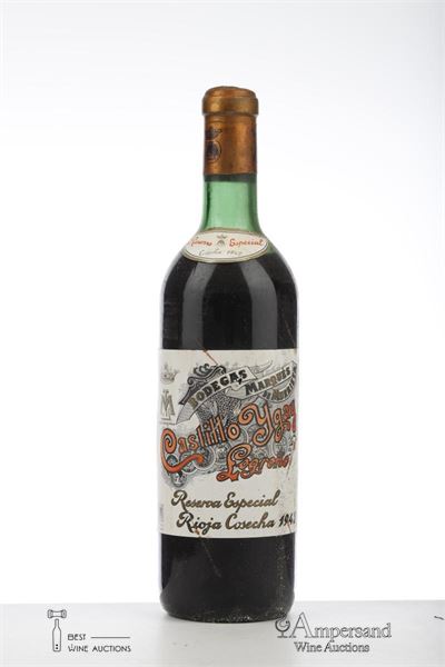 CASTILLO YGAY RESERVA ESPECIAL 1942 - Marques de Murrieta - 1 Bottle - Oc 1
