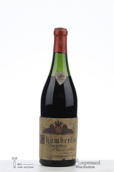 CHAMBERTIN CLOS DE BEZE 1964 - L. Bouillon & M. Rossin - 1 Bottle