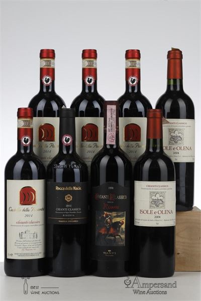 MIXED LOT CHIANTI - Various - 8 Bottles