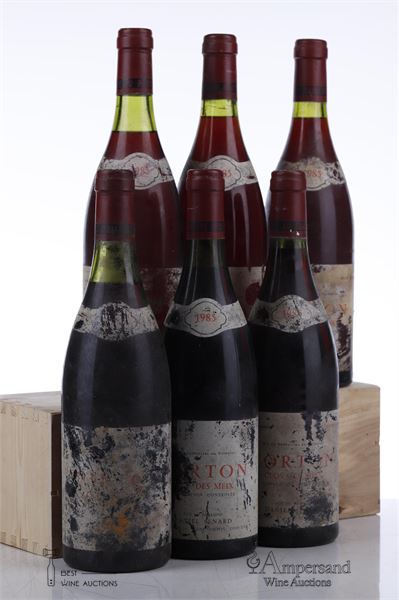 CORTON CLOS DES MEIX 1985 - Daniel Senard - 6 Bottles