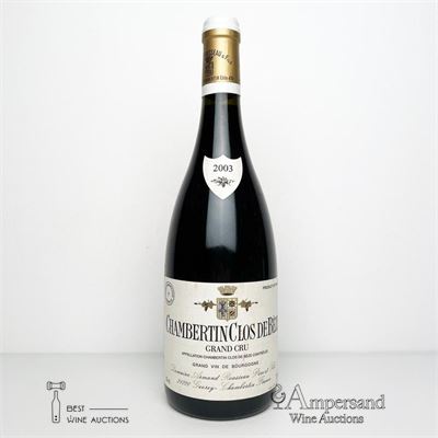 CHAMBERTIN CLOS DE BEZE 2003 - Armand Rousseau - 1 Bottle