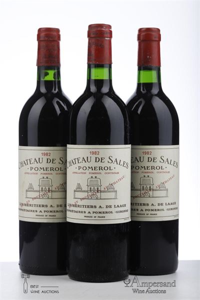 DE SALES 1982 - Mc - 3 Bottles