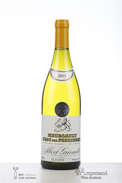 MEURSAULT CLOS DES PERRIERES 2015 - Albert Grivault - 1 Bottle
