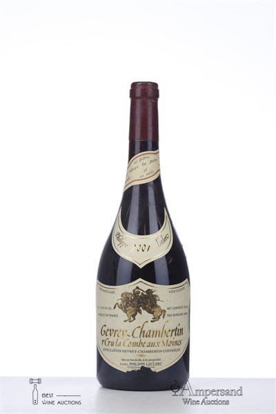 GEVREY CHAMBERTIN LA COMBE AUX MOINES 2001 - Philippe Leclerc - 1 Bottle