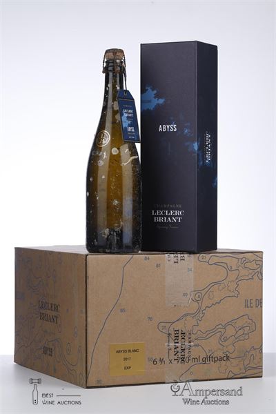 LECLERC BRIANT ABYSS BRUT ZERO 2017 - Leclerc Briant - Bottled 07/2018 - Disgorged 10/2021 - Raised from the depths 10/2022 - 6 Bottles - Oc 1