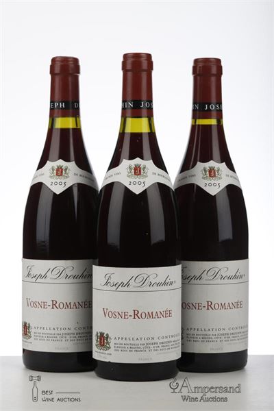 VOSNE ROMANEE 2005 - Joseph Drouhin - 3 Bottles