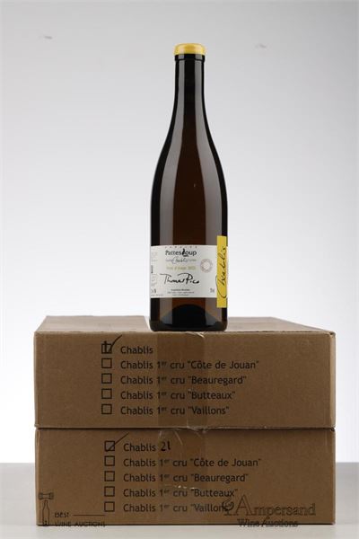 CHABLIS VENT D'ANGE 2021 - Domaine Pattes Loup - 12 Bottles