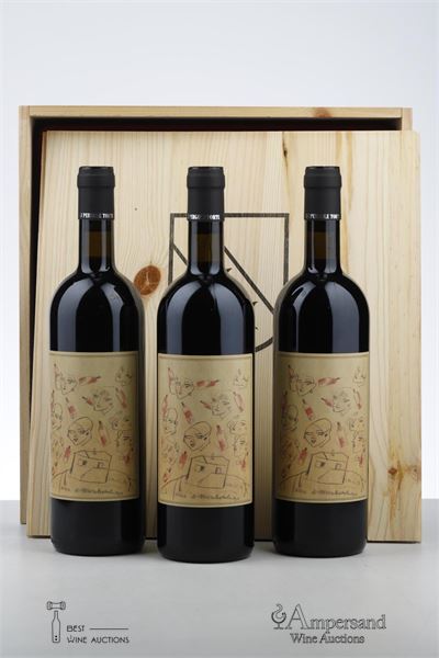 LE PERGOLE TORTE 50 ANNI 2013 - Montevertine - 3 Bottles - Owc 3