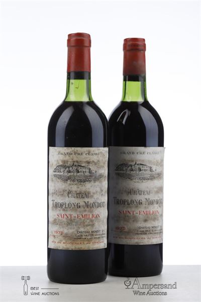 TROPLONG MONDOT 1975 - Mc - 2 Bottles