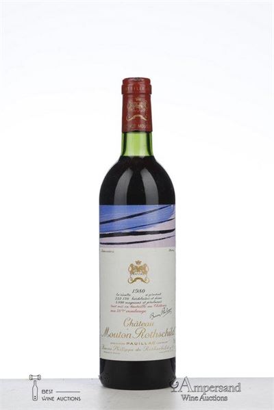 MOUTON ROTHSCHILD 1980 - Mc - 1 Bottle
