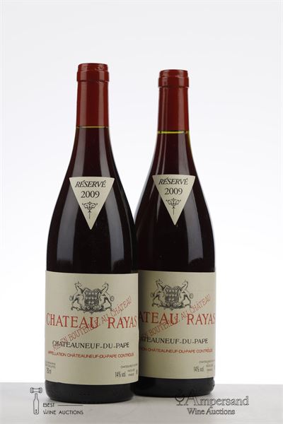 CHATEAUNEUF DU PAPE RAYAS 2009 - Reynaud - 2 Bottles