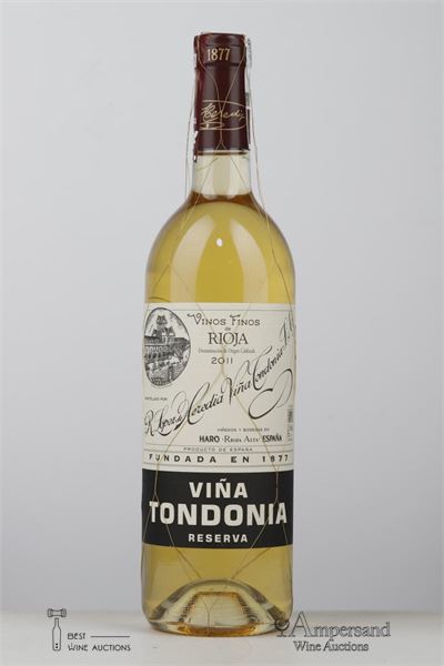 VINA TONDONIA RESERVA BLANCO 2011 - Lopez de Heredia - 1 Bottle