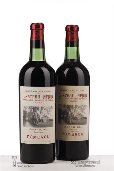 NENIN 1958 - Gelin MB - 2 Bottles