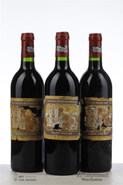 DUCRU BEAUCAILLOU 1986 - Mc - 3 Bottles