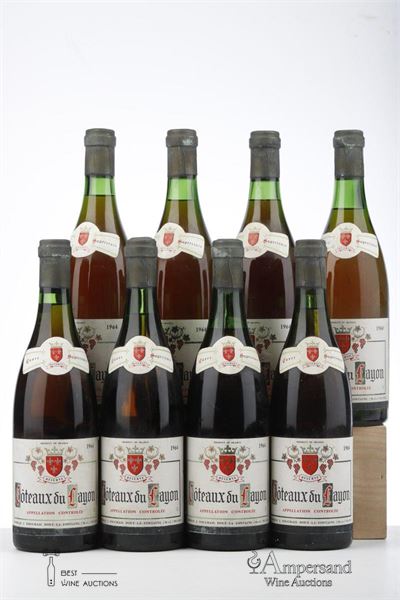 COTEAUX DU LAYON CUVEE RESERVE SUPERIERE 1964 - J. Touchais - 8 Bottles