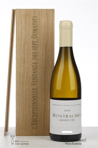 MONTRACHET 2016 - Vendange des Sept Domaines - 1 Bottle - Owc 1