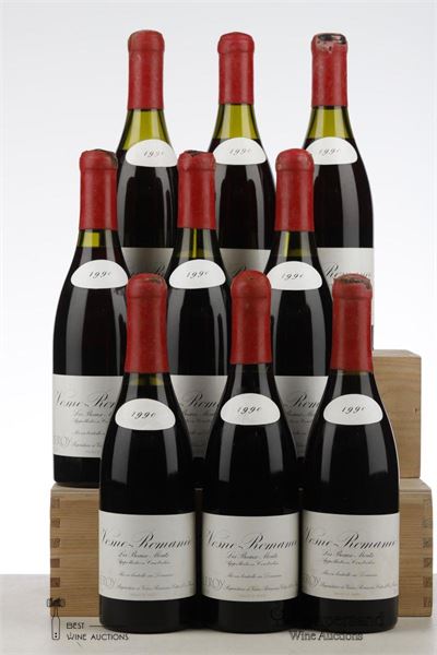 VOSNE ROMANEE LES BEAUX MONTS 1990 - Domaine Leroy - 9 Bottles - Owc 12