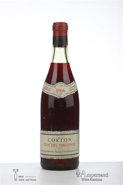 CORTON CLOS DES VERGENNES 1966 - Moillard Grivot - 1 Bottle