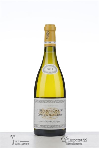 NUITS ST GEORGES BLANC CLOS DE LA MARECHALE 2011 - Jacques Frederic Mugnier - 1 Bottle