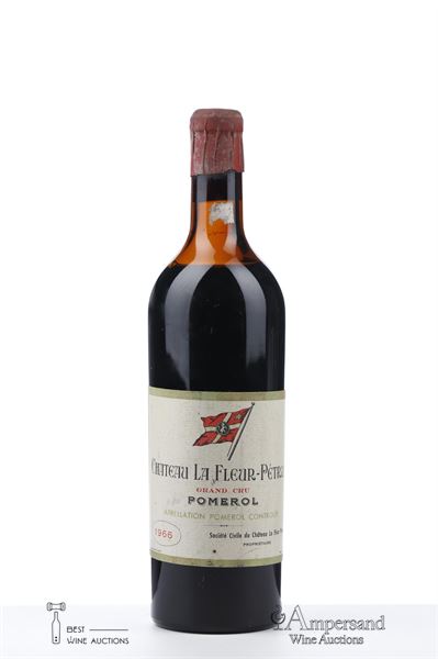 LA FLEUR PETRUS 1966 - H. Cuvelier - Mb - 1 Bottle
